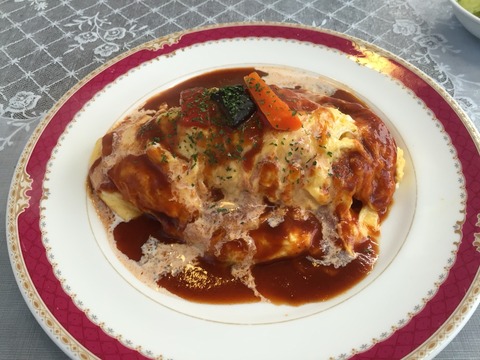 ターメリックライスオムライス