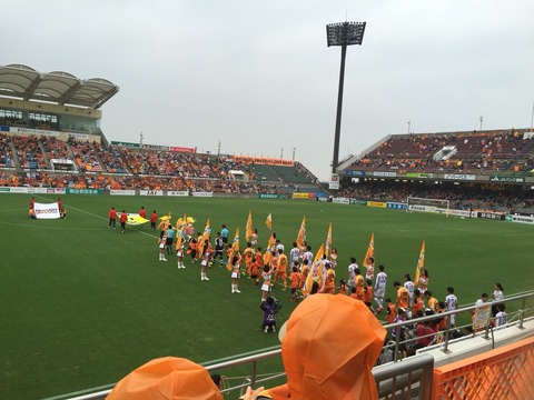 選手入場