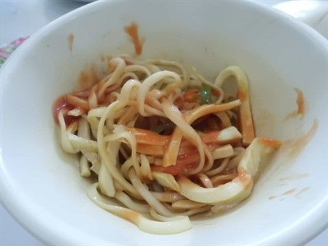 ケチャップ冷やし中華!