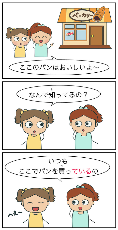 blogている(繰り返し)