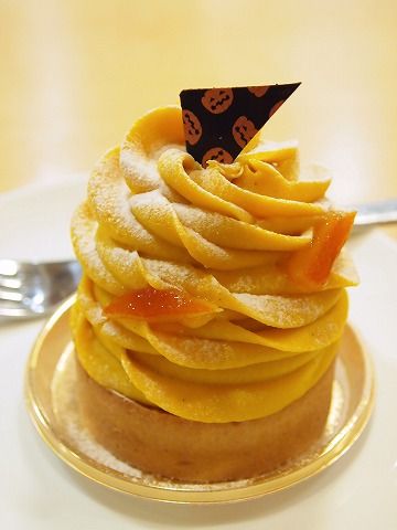 かぼちゃブリュレのタルト