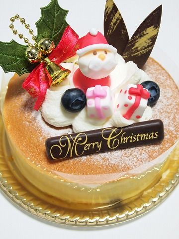 チーズスフレ(クリスマス)