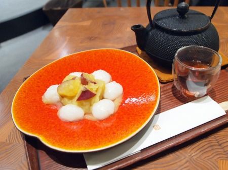 季節のからみ餅(鳴門きんとき)