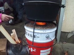 ダッチオーブンと燃焼具合