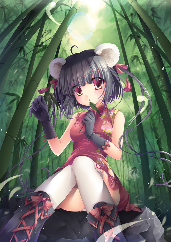 チャイナドレス画像スリット脚F148