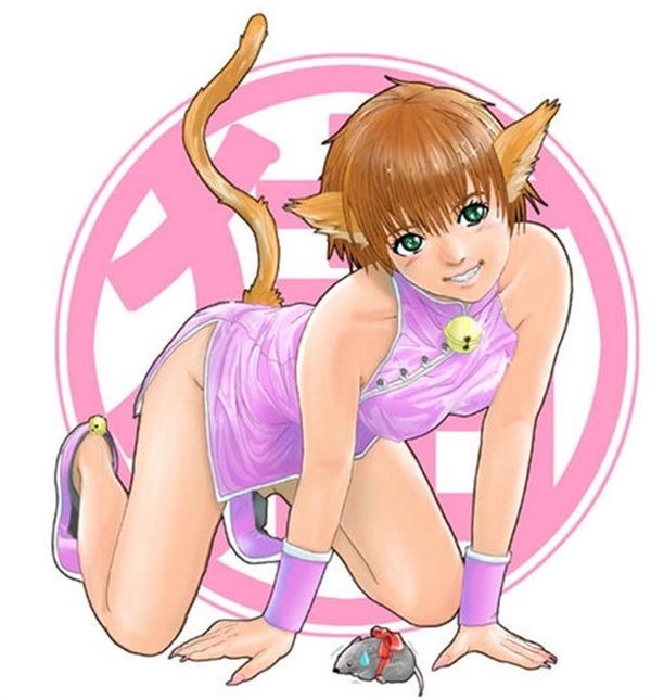 チャイナドレス画像スリット脚L338