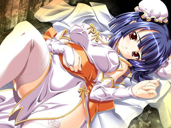 チャイナドレス画像スリット脚I245