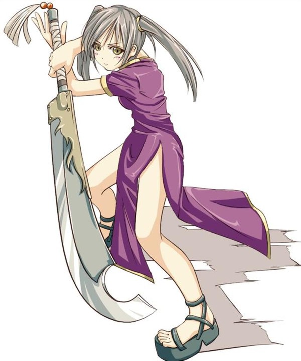 チャイナドレス画像スリット脚M367