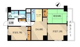 小豆沢サンハイツ間取図