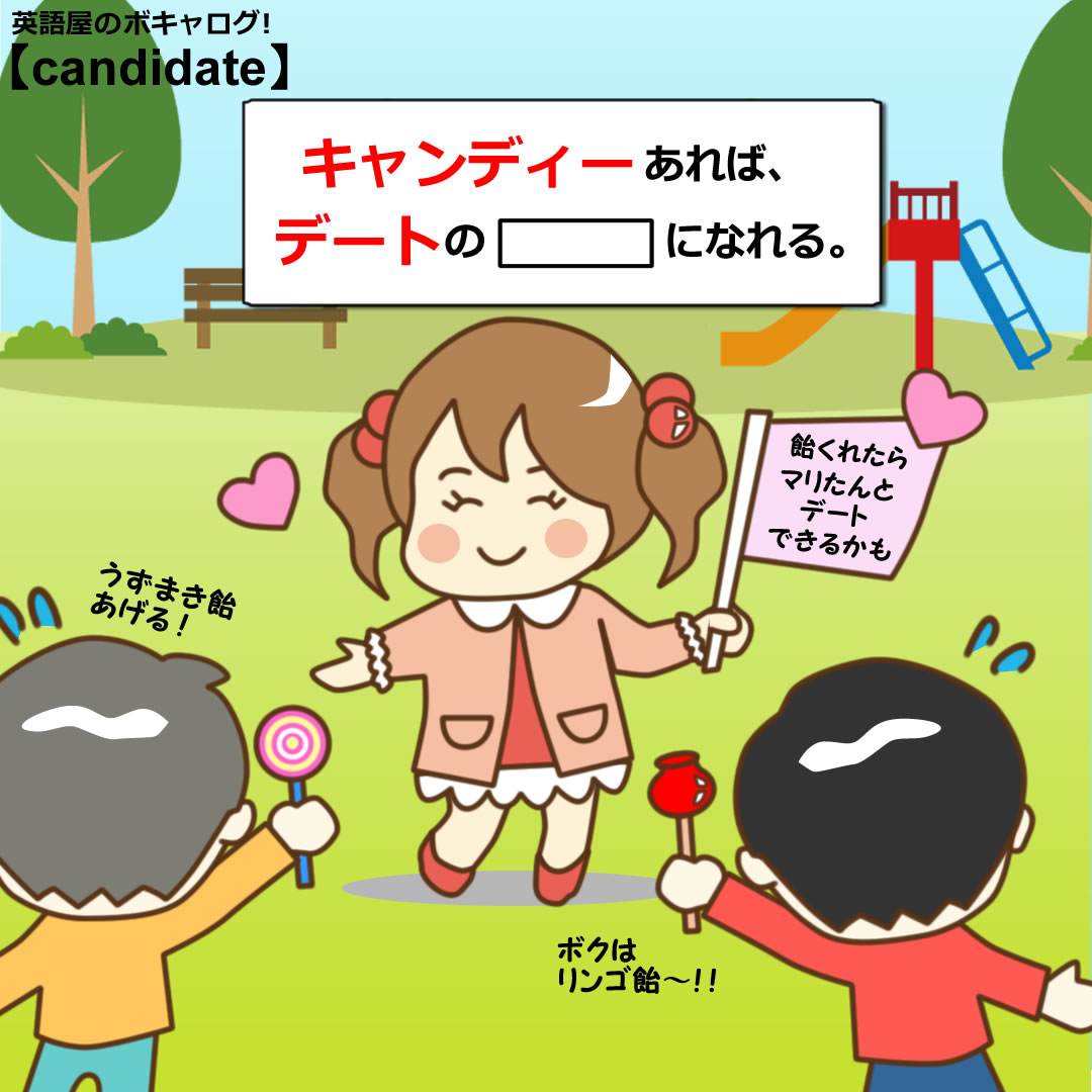 Candidate 英語屋のボキャログ
