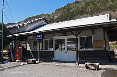 わたらせ渓谷鉄道、足尾駅の木造駅舎