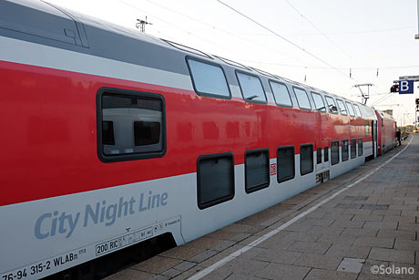 CNLハンブルグ‐チューリヒ二階建車両