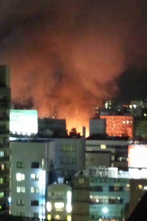 【緊急】川越の火事が凄い_011