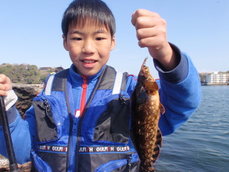 春の小磯釣り