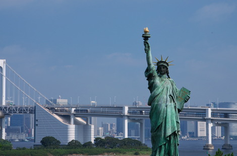 20180805 ODAIBA Statue of Liberty Tokyo Japan1