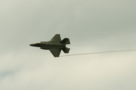 20181014 朝霞駐屯地観閲式F-35-2