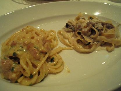 パスタ盛り合わせ