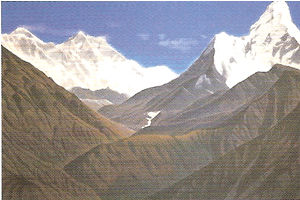大唐西域壁画《西方浄土須弥山》2000年