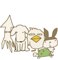はるさんのキャラクターたち