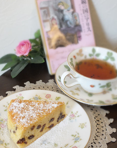 ぶどう入りはちみつケーキ