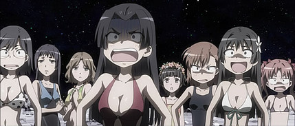 超電磁砲13話 モノリスかい!