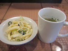 レストラン大越ランチサラダ&スープ