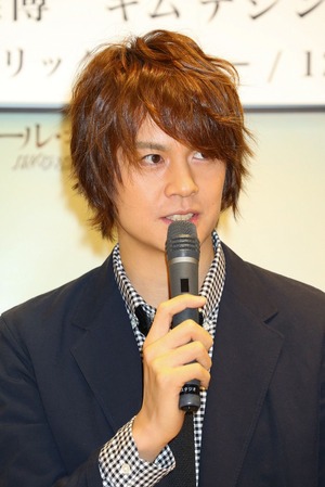 『ペール・ギュント』制作発表会 浦井健治さん(撮影:宮川舞子)