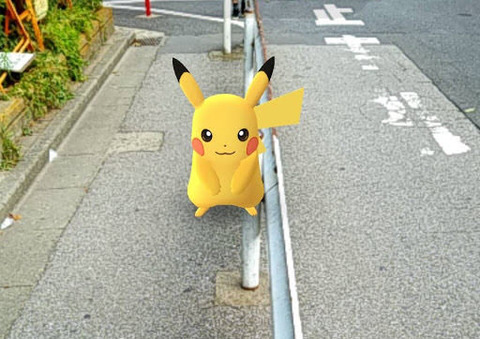 ポケモンGOのピカチュウ
