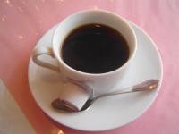 ランチのコーヒー