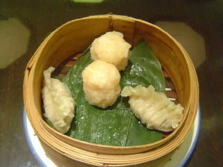 海鮮海老シュウマイ・ふかひれ蒸し餃子