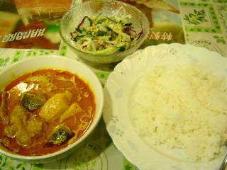 ココナッツチキンカレーランチ