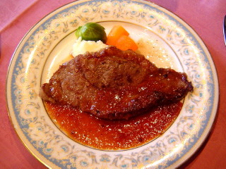 サーロインステーキ和風ソース