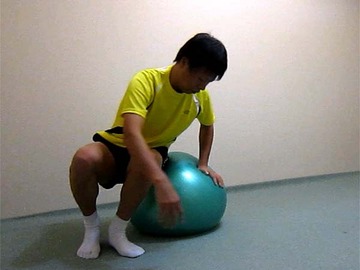 バランスボール ストレッチ-23