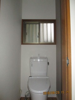 トイレアフター