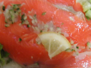 サーモン カルパッチョ