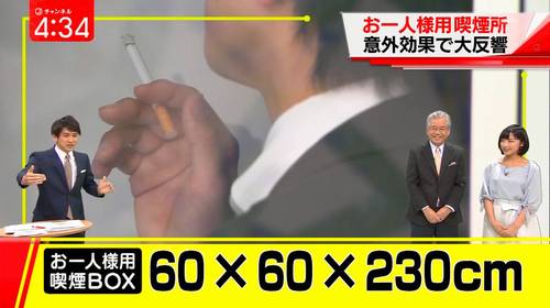 1人喫煙所