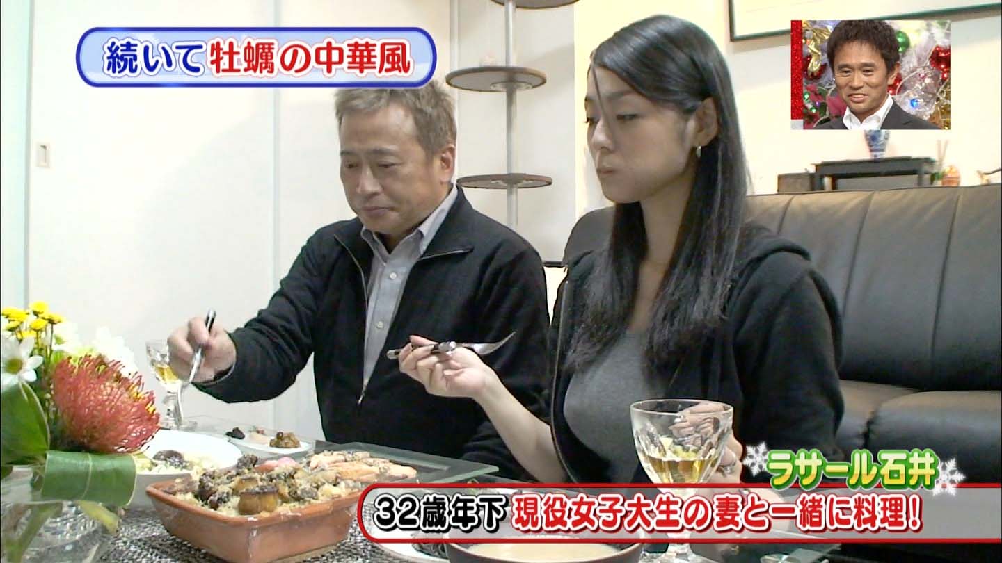 ラサール石井 嫁