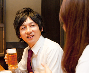 相槌を打つ