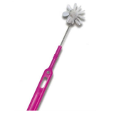 柄付くるリーナブラシ 12本入(ブルー/ピンク各6本)