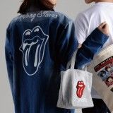 The Rolling Stones(ザ・ローリング・ストーンズ) BOWLING DENIM SHIRT NAVY L RSS01