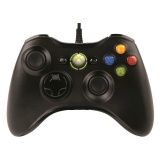 [モンスターハンター フロンティアオンライン推奨] マイクロソフト有線 ゲーム コントローラーXbox 360 Controller for Windows リキッド ブラック 52A-00006