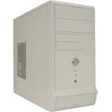 AC400-M02W-P AQTech 400W電源搭載 マイクロATX PCケース ホワイト (白)