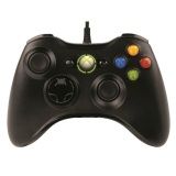 [モンスターハンター フロンティアオンライン推奨] マイクロソフト有線 ゲーム コントローラーXbox 360 Controller for Windows リキッド ブラック 52A-00006