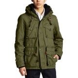 (パワートゥーザピープル)POWER TO THE PEOPLE ツイル生地使い ×ボリュームネックM65 3912111 01 ブラック M