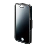 I-O DATA iPhone 5/5s用 のぞき見防止フィルム一体型プライバシーケース ブラック ISC-IP5/PVK