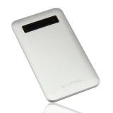 UNIQ Power Card 2.1A 大容量4000mAhモバイルバッテリー 極薄/軽量 シルバー BP001A2S