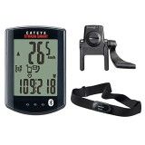 キャットアイ(CAT EYE) ストラーダ スマート [STRADA SMART] CC-RD500B スピード+ケイデンス ISC-12+心拍センサー HR-12 セット