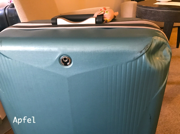 スーツケースは破損していた〜 : スイスの街角から