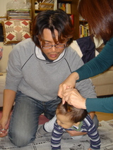 断髪、ばぁば1