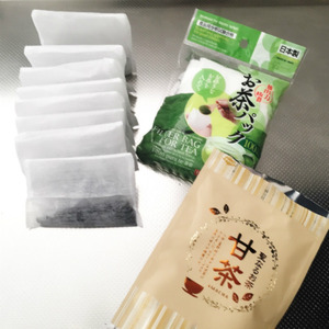 甘茶お茶パック利用1m